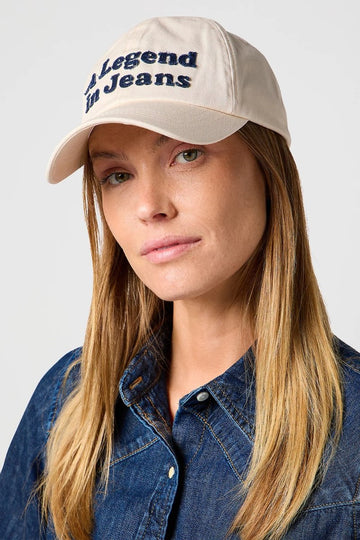 כובע לוגו רקום WRANGLER
