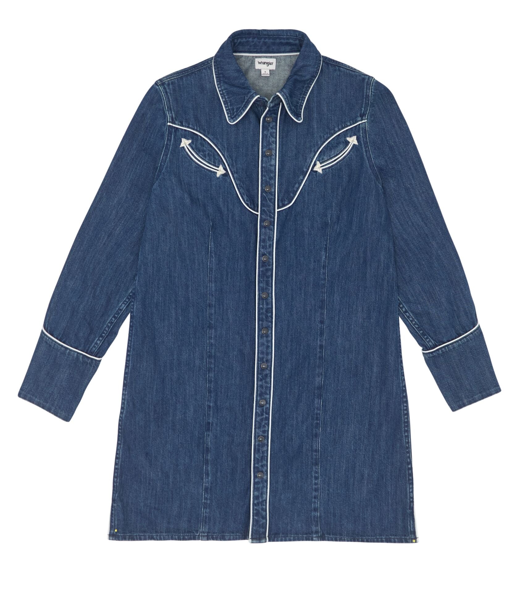 שמלת ג'ינס מכופתרת