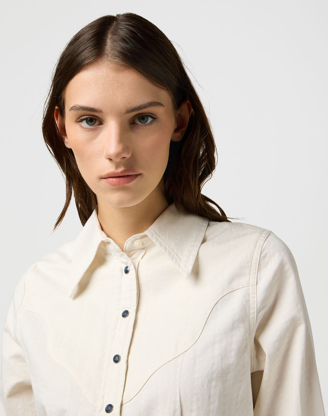 חולצה מכופתרת FEMME PEPLUM
