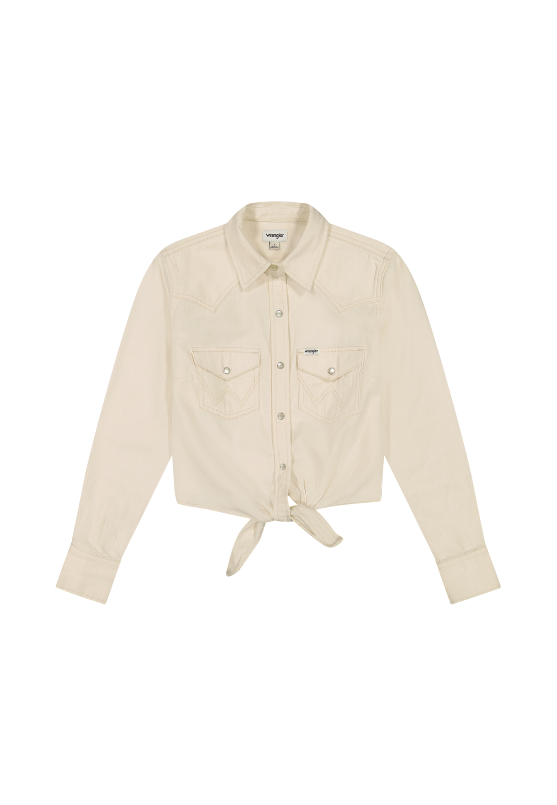 חולצה מכופתרת WRANGLER TIE FRONT