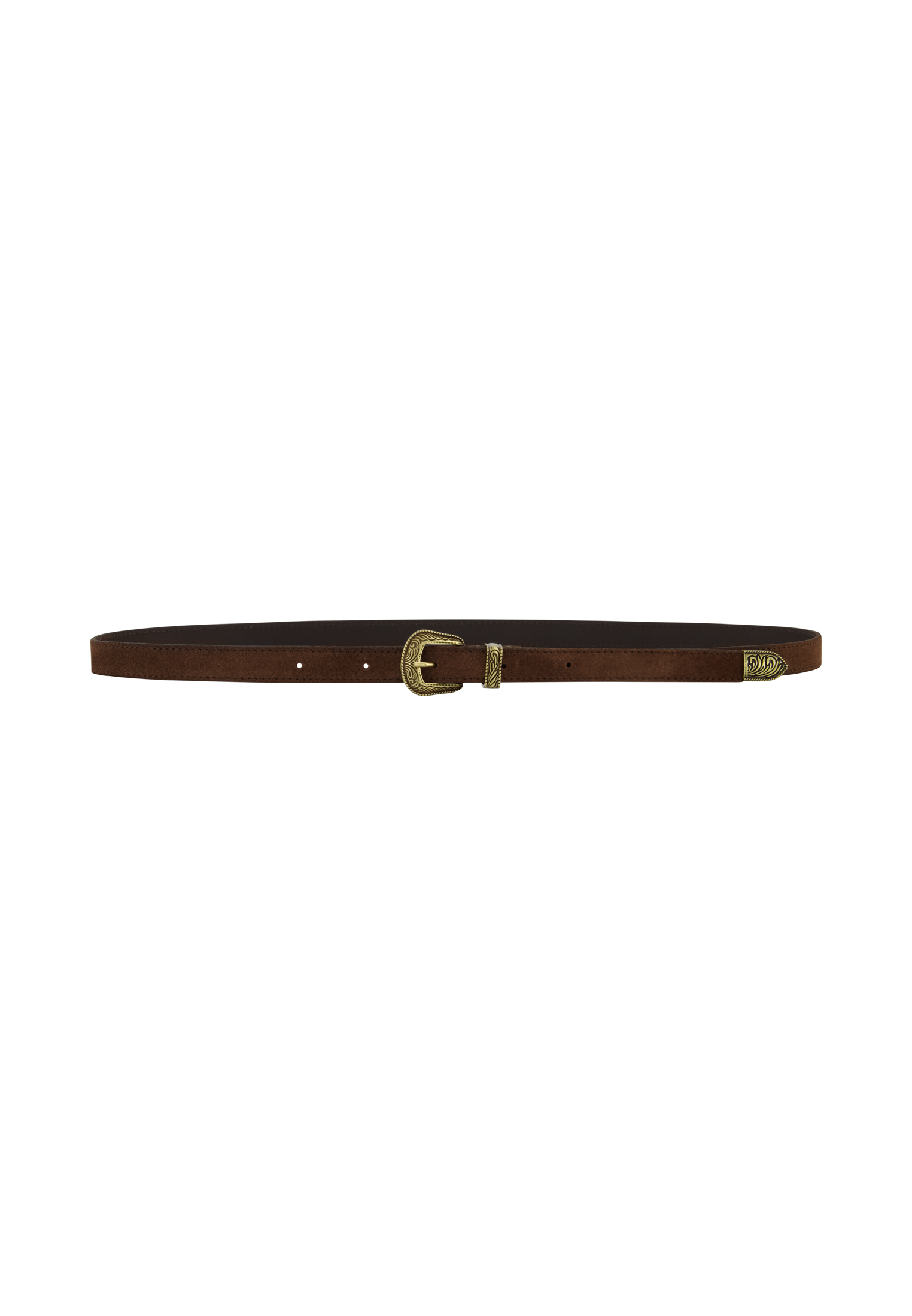 חגורת עור WRANGLER THIN WESTERN BELT