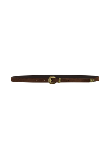 חגורת עור WRANGLER THIN WESTERN BELT