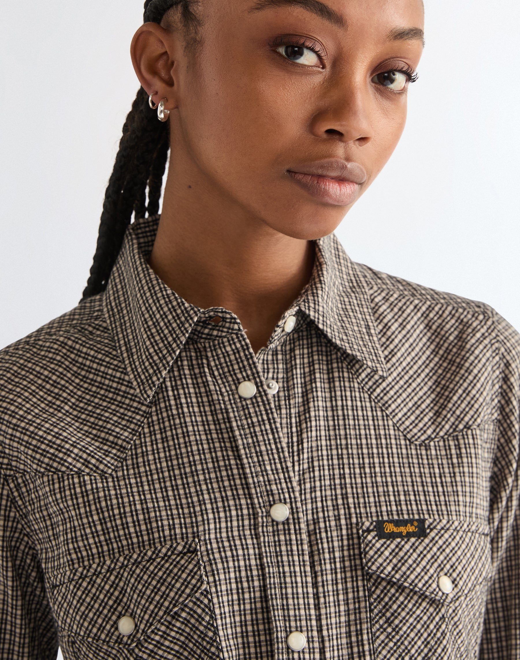 חולצה מכופתרת WRANGLER WESTERN SHIRT