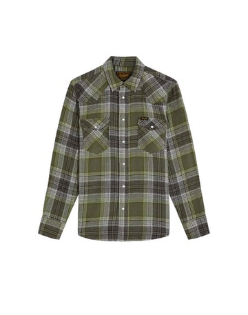 מכופתרת משבצות WRANGLER WESTERN