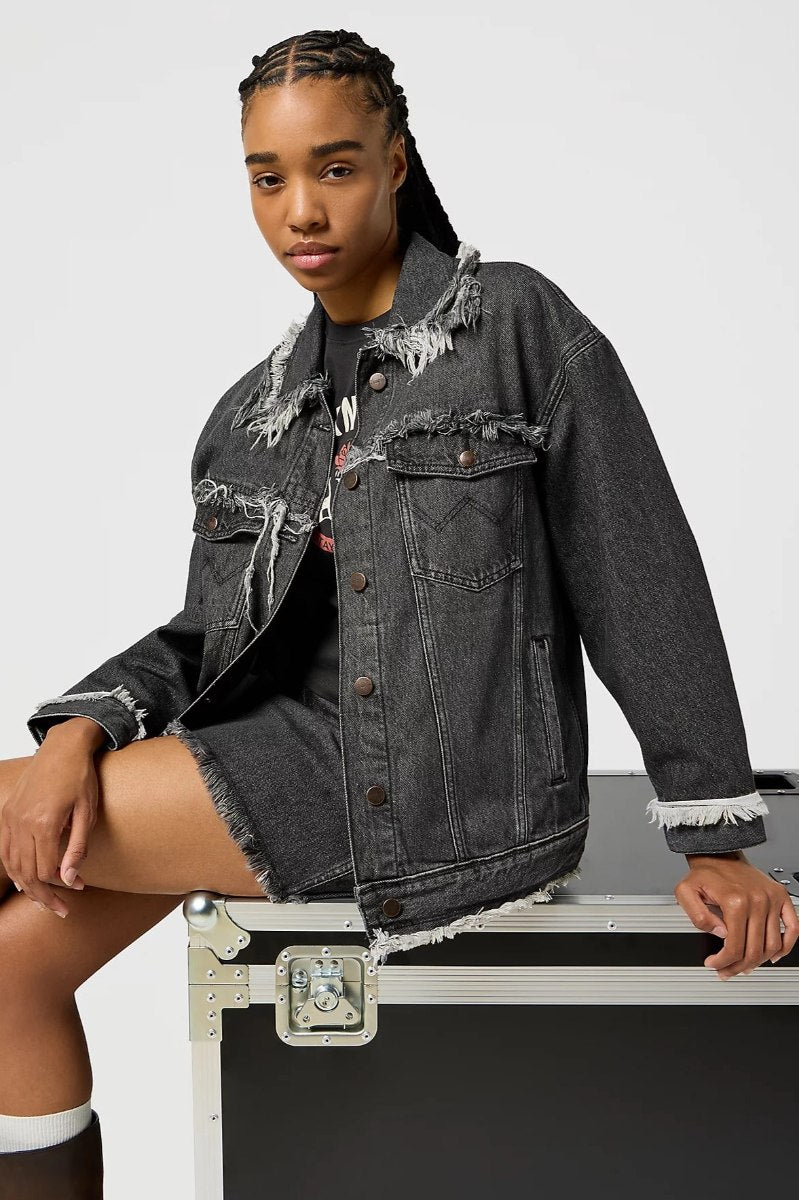 ג'קט ג'ינס פרנזים WRANGLER