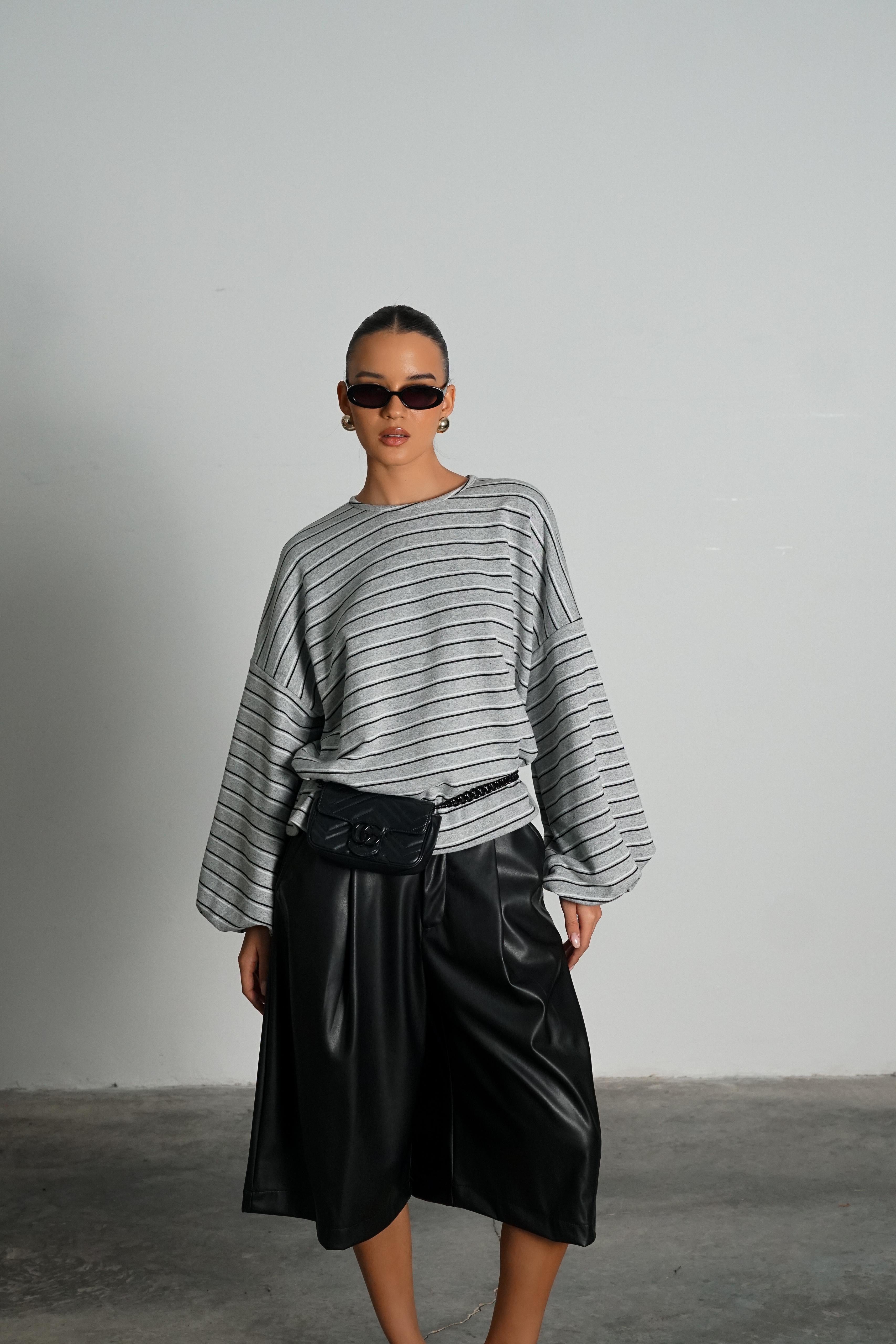 חולצת גוגו פסים