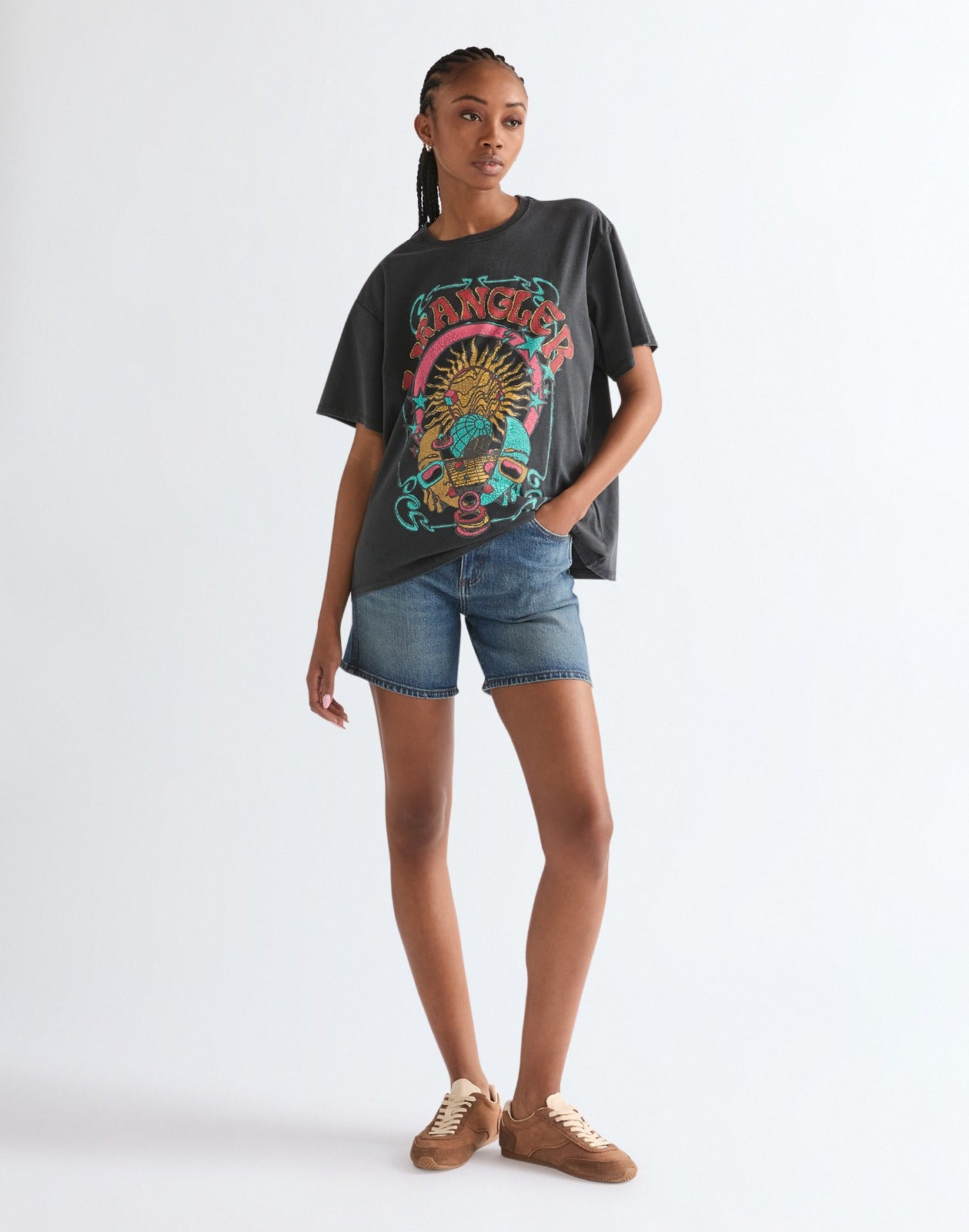 שורט ג׳ינס COWBOY SHORT SUMMER HAZE