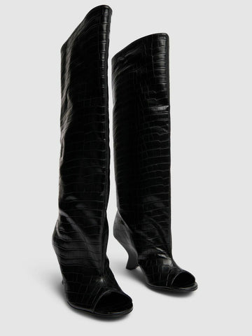 מגף קרוקו W33