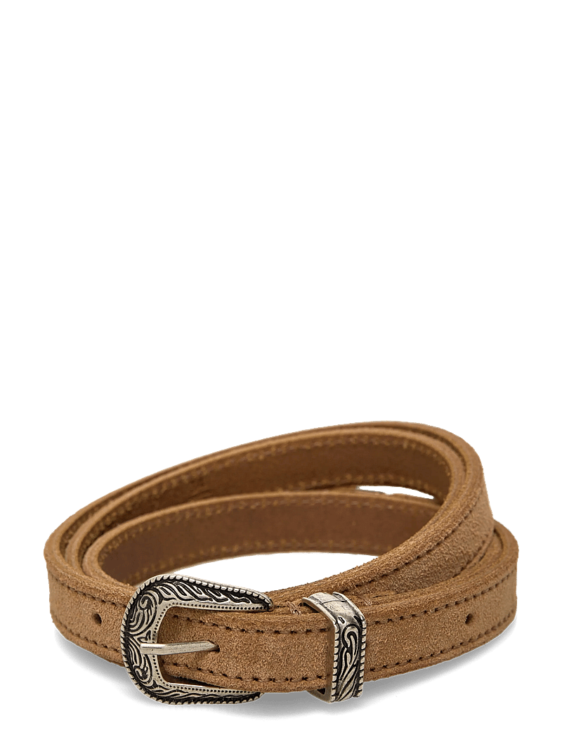 חגורת עור WRANGLER THIN WESTERN BELT