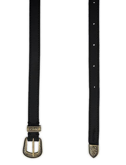 חגורת עור WRANGLER THIN WESTERN BELT