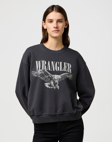 סוויטשירט WRANGLER הדפס
