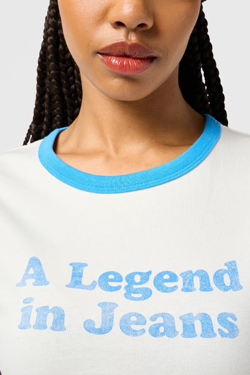 טישירט  WRANGLER RINGER TEE